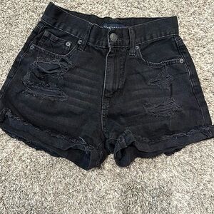Aeropostale black Jean short